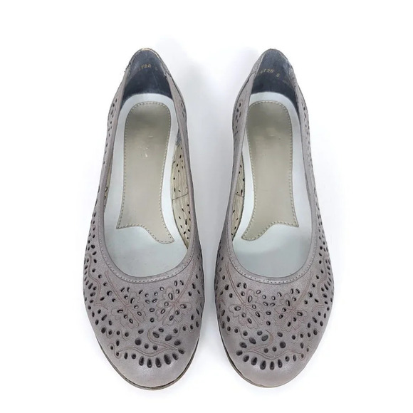 RIEKER Connie Womens 8 Low Wedge Heel Slip On Shoes Business Casual Cute Comfort - Picture 4 of 12